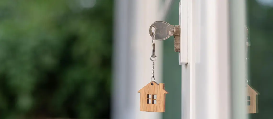 Residential home being inspected for stamp duty valuation purposes